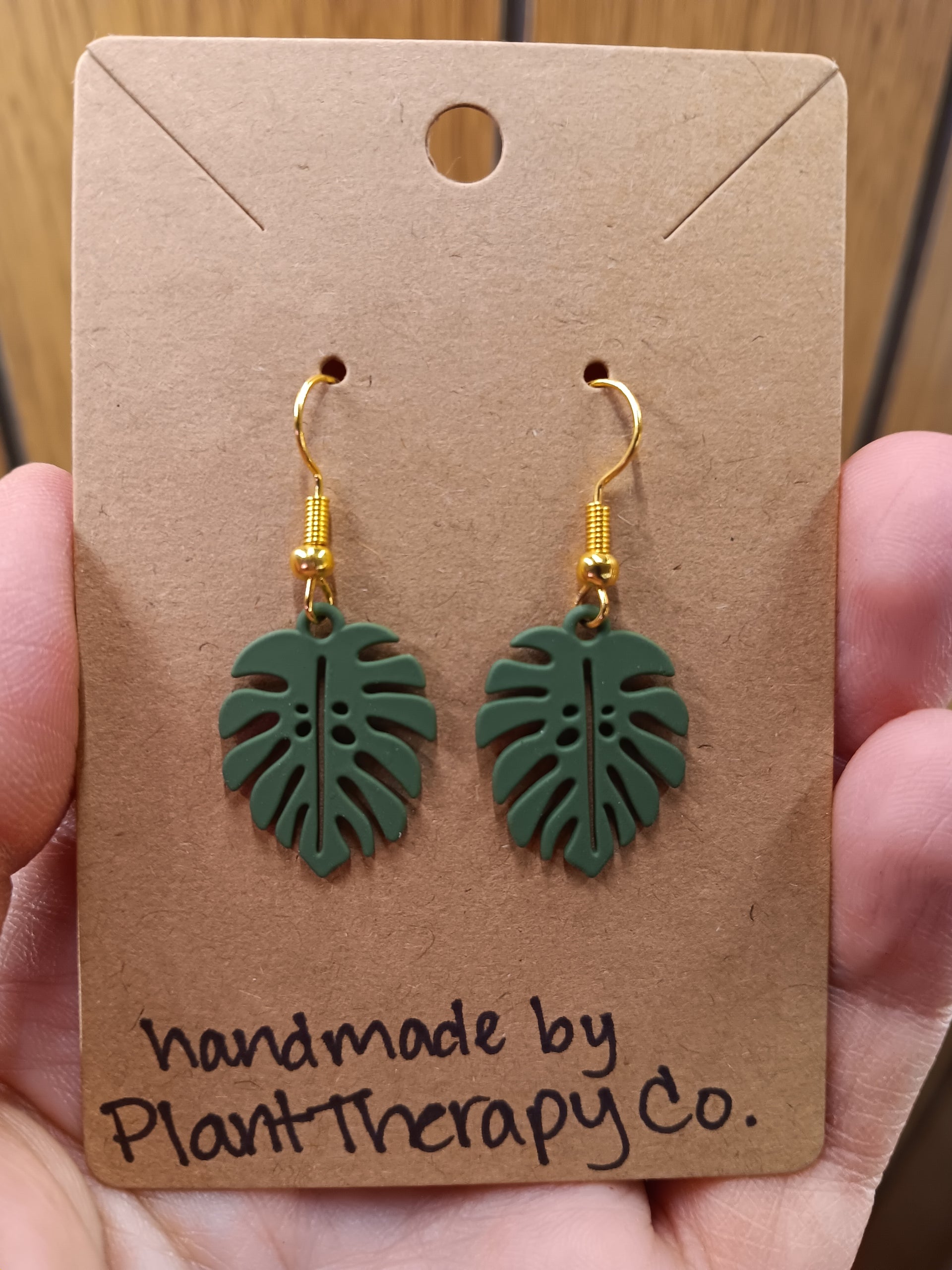 Monstera Earrings – Plant Therapy Co